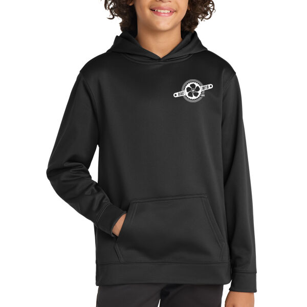 Sport-Tek Youth Sport-Wick Fleece Hooded Pullover - Printed Logo Thumbnail