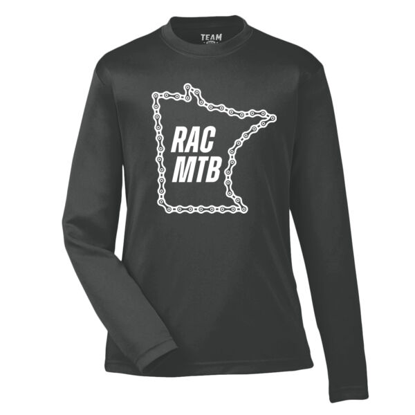 Team 365 Youth Zone Performance Long Sleeve T-Shirt - Printed Logo Thumbnail