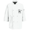 Eight Pearl Button Chef Coat with Thermometer Pocket Thumbnail
