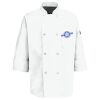 Eight Pearl Button Chef Coat with Thermometer Pocket Thumbnail