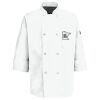 Eight Pearl Button Chef Coat with Thermometer Pocket Thumbnail