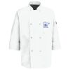 Eight Pearl Button Chef Coat with Thermometer Pocket Thumbnail