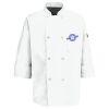 Eight Pearl Button Chef Coat with Thermometer Pocket Thumbnail
