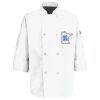 Eight Pearl Button Chef Coat with Thermometer Pocket Thumbnail