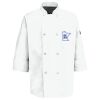 Eight Pearl Button Chef Coat with Thermometer Pocket Thumbnail