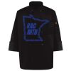 Ten Pearl Button Black Chef Coat Thumbnail