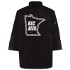 Ten Pearl Button Black Chef Coat Thumbnail