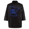 Black Knot Button Chef Coat Thumbnail