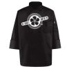 Black Knot Button Chef Coat Thumbnail