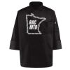 Black Knot Button Chef Coat Thumbnail